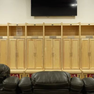 Northern State University Wrestling Locker Room