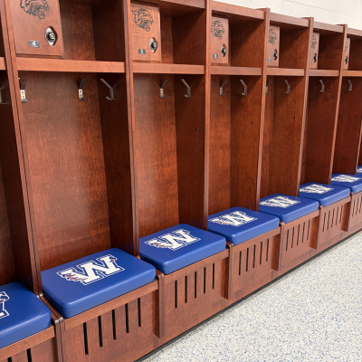 Williamsburg High School Basketball Locker Room